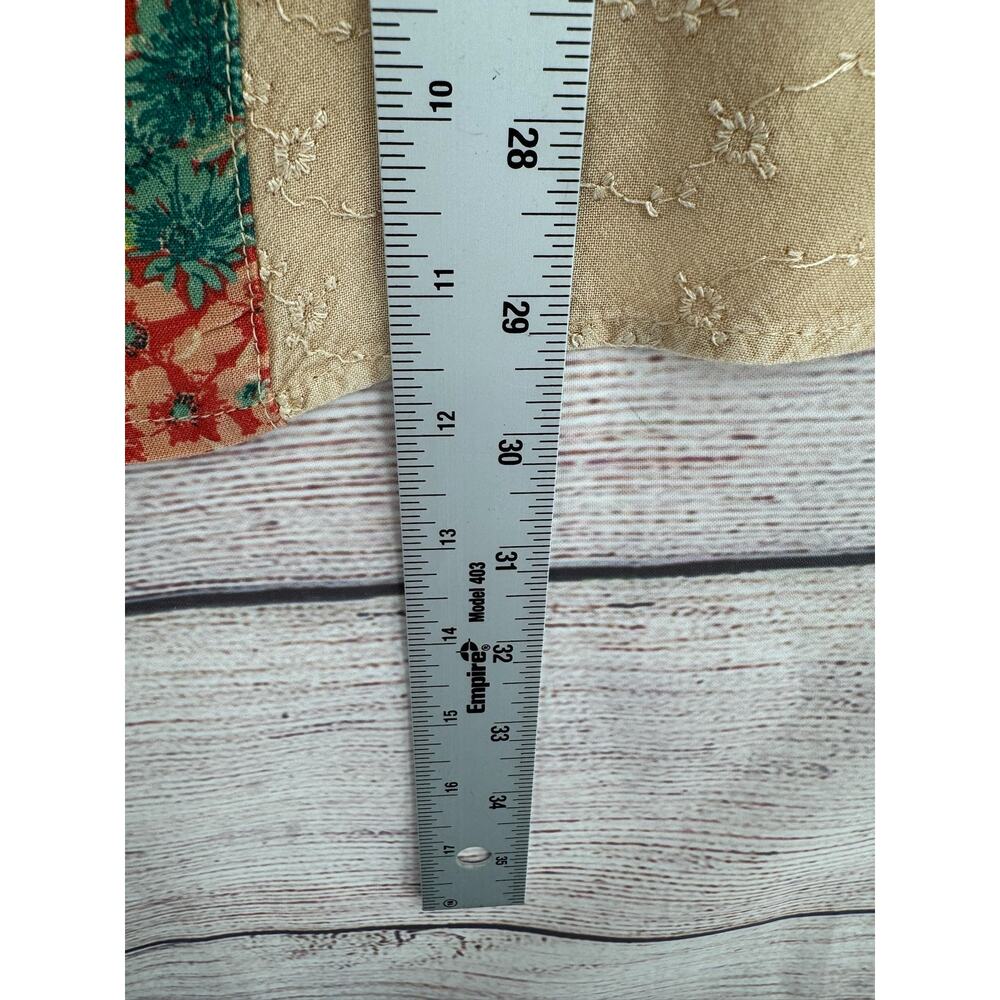 Young Threads Patchwork Embroidered Blouse Womens… - image 10